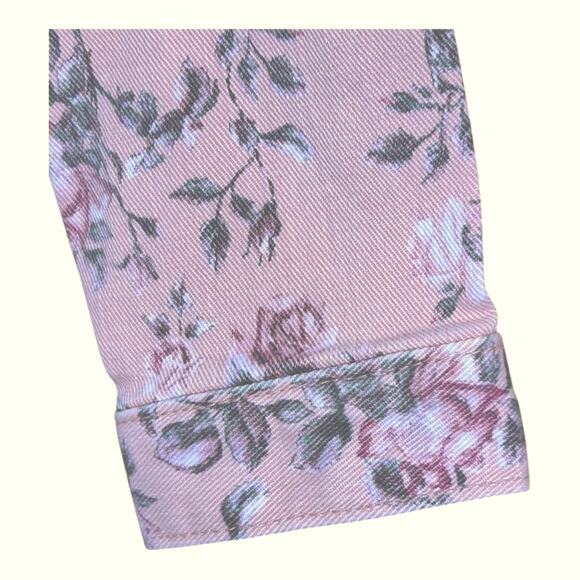 Gap × LoveShackFancy Baby Floral Icon Denim Jacket NWT 6-12 Months - Picture 7 of 11